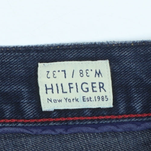 Tommy Hilfiger Men's Blue Straight Denim Jeans W38 L32