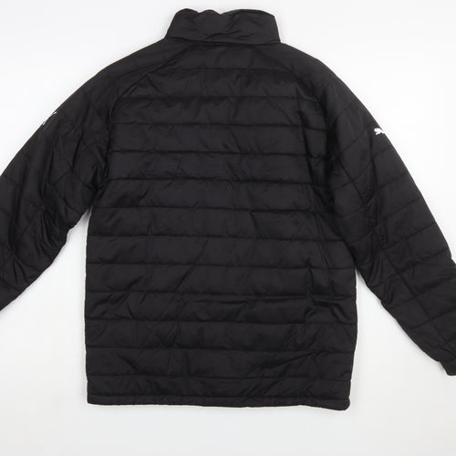 Puma Boys Black Full Zip Sweatshirt Hoodie Size 12 Years