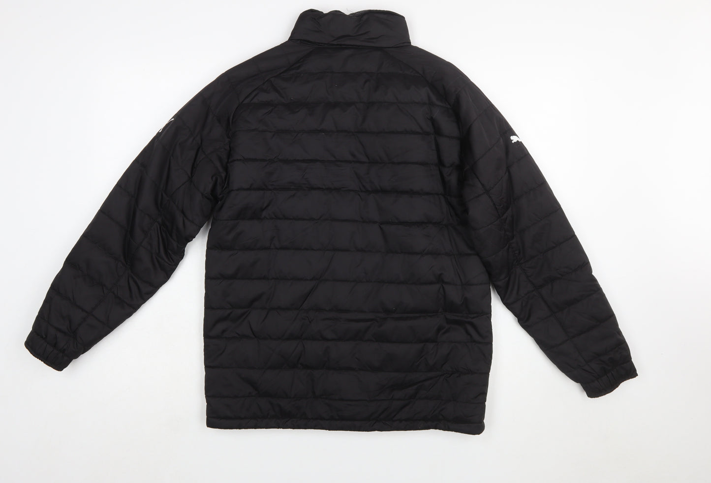 Puma Boys Black Full Zip Sweatshirt Hoodie Size 12 Years