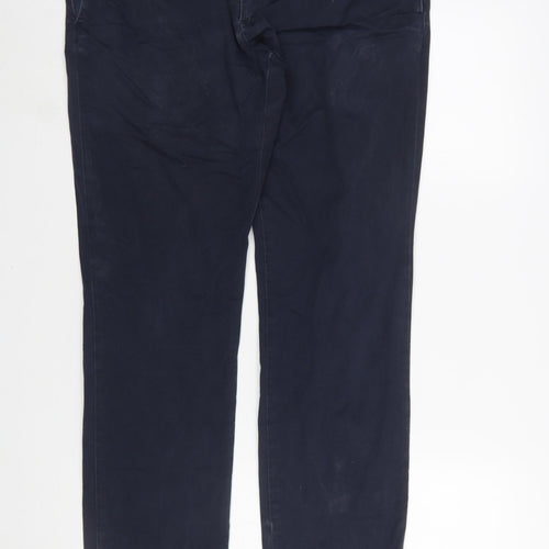 Polo Ralph Lauren Men's Blue Slim Fit Stretch Chino Trousers 36/32