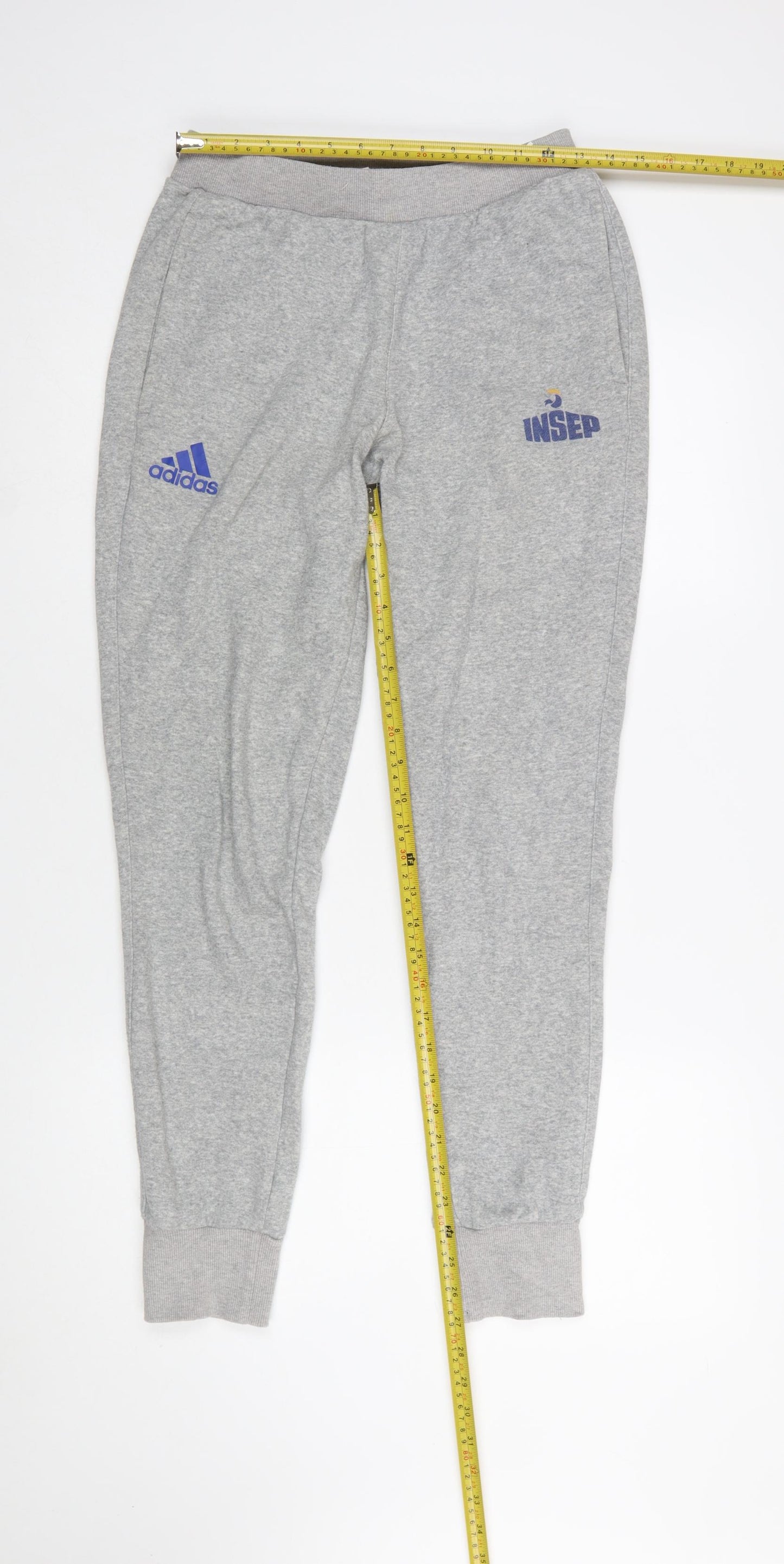 Adidas Men's Grey Jogger Sweatpants Small Size 30 Regular Fit