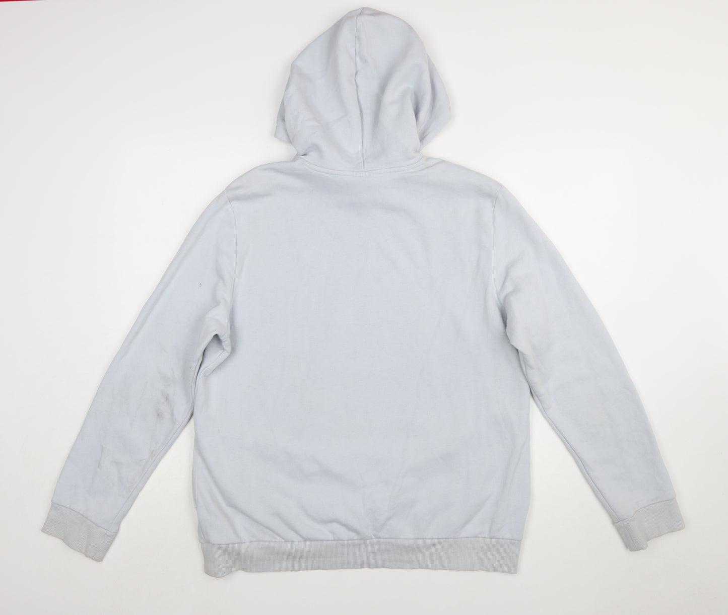 Adidas Women’s Grey Hoodie XL Pullover Logo Casual Cotton Blend