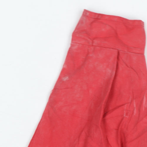 Urban Outfitters Women’s Red Hooded Cotton Anorak Jacket Size S