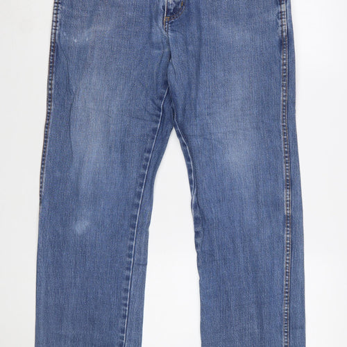 Wrangler Men's Blue Straight Texas Jeans W32 L32 100% Cotton