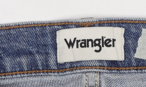 Wrangler Men Blue Greensboro Straight Fit Denim Jeans W32 L30