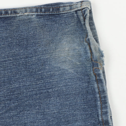 Wrangler Men’s Blue Regular Fit Straight Denim Jeans 32x32