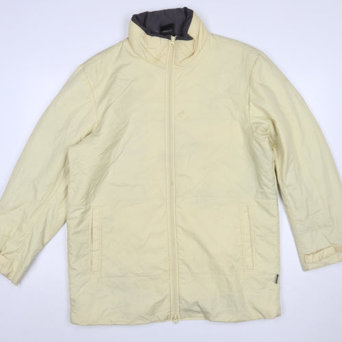 Adidas Men's Beige Lightweight Full Zip Jacket Size S