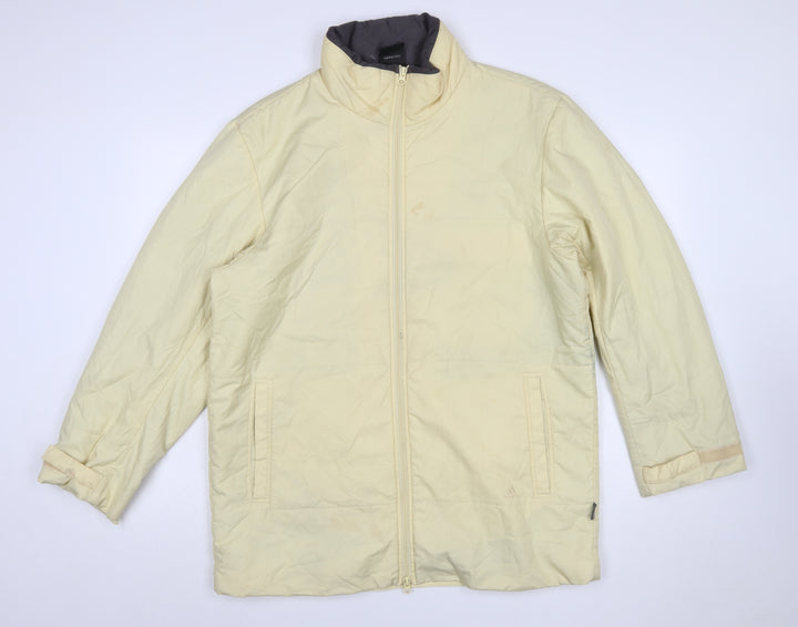 Adidas Men's Beige Lightweight Full Zip Jacket Size S