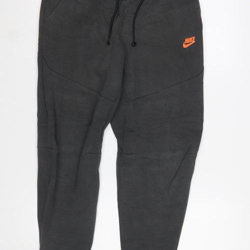 Nike Men's Black Jogger Trousers M Elastic Waist Comfort Fit