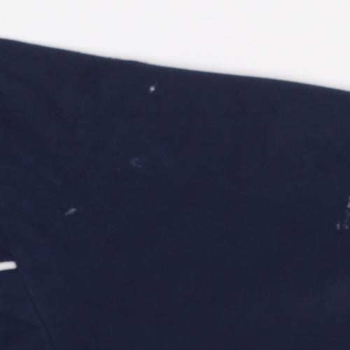 Mercedes-Benz Men's Blue Full Zip Sweatshirt L Embroidered Logo
