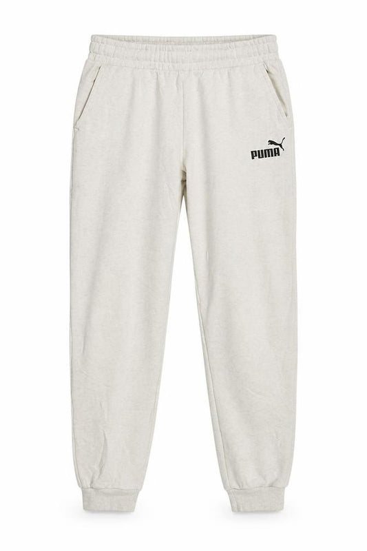 Puma Boys White Jogger Sweatpants XL 15-16 Years Elastic Waist Pockets