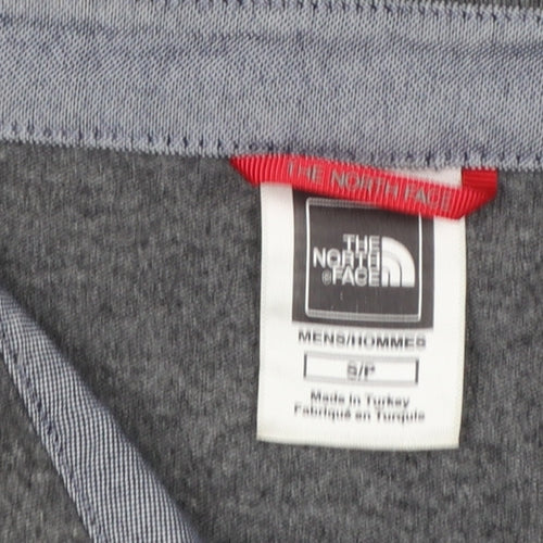 The North Face Men's Grey Short Sleeve Polo Shirt Size S
