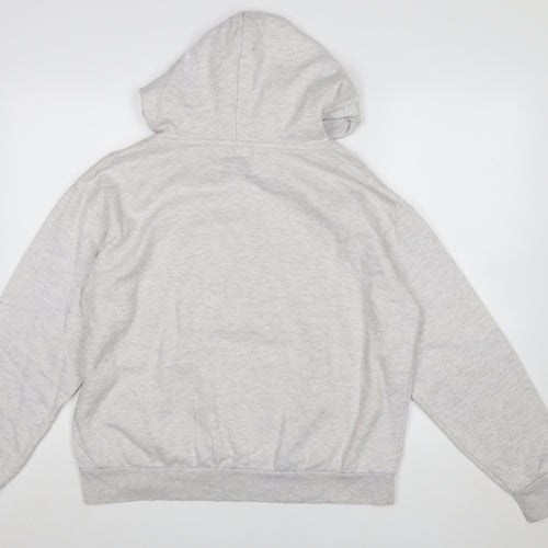 Disney Women's Grey Mickey Mouse Pullover Hoodie Size M