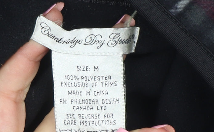 Cambridge Dry Goods Women's Multicoloured Fleece Zip Jacket Size M