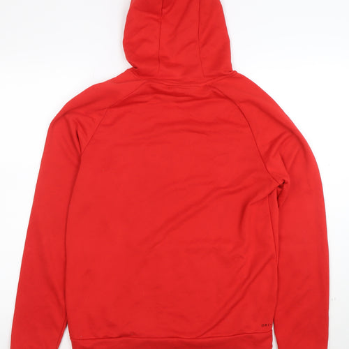Nike Men’s Red Dri-Fit Pullover Hoodie Size S Sportswear