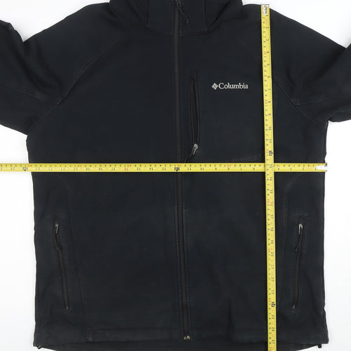 Columbia Men's Black XL Soft Shell Outdoor Jacket