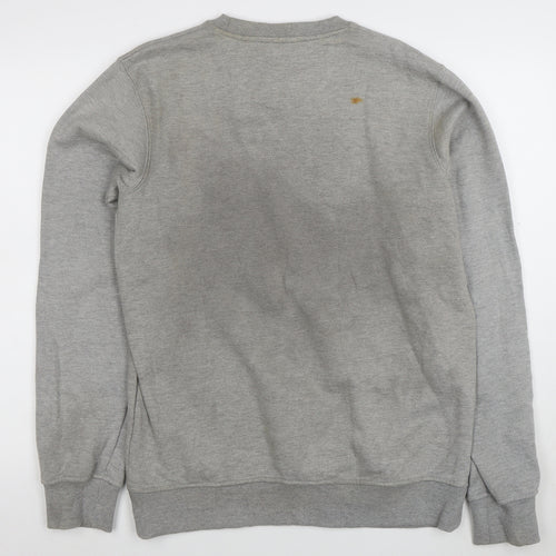 Dickies Mens Grey Medium Pullover Sweatshirt Crew Neck Workwear