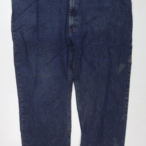 Wrangler Women Blue Regular Fit Straight Jeans Size 48x30