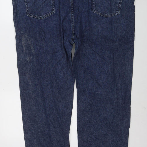 Wrangler Women Blue Regular Fit Straight Jeans Size 48x30