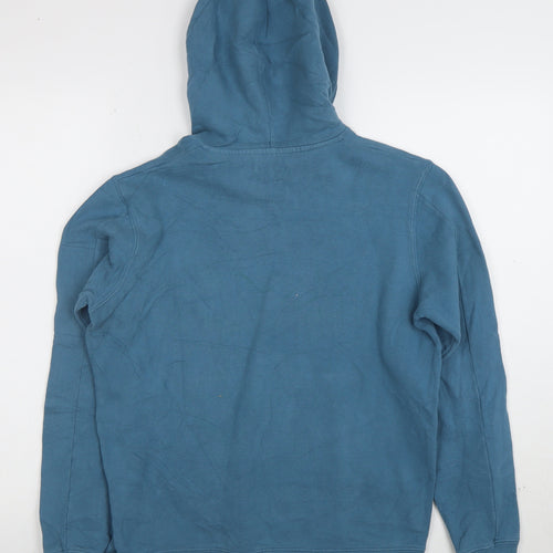 C.P. Company Boys Blue Pullover Hoodie Age 12 Cotton Casual Sweatshirt