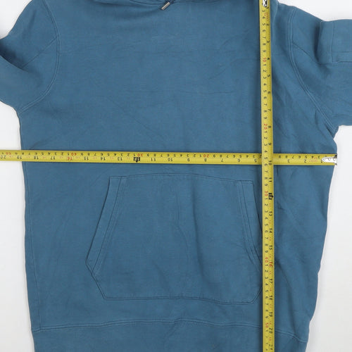 C.P. Company Boys Blue Pullover Hoodie Age 12 Cotton Casual Sweatshirt