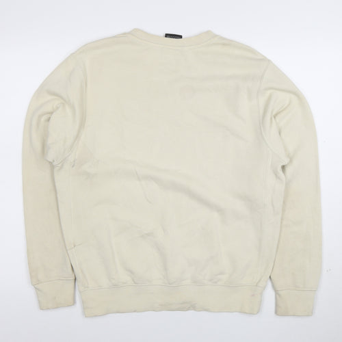 Nike Women’s Beige Small Crew Neck Pullover Sweatshirt