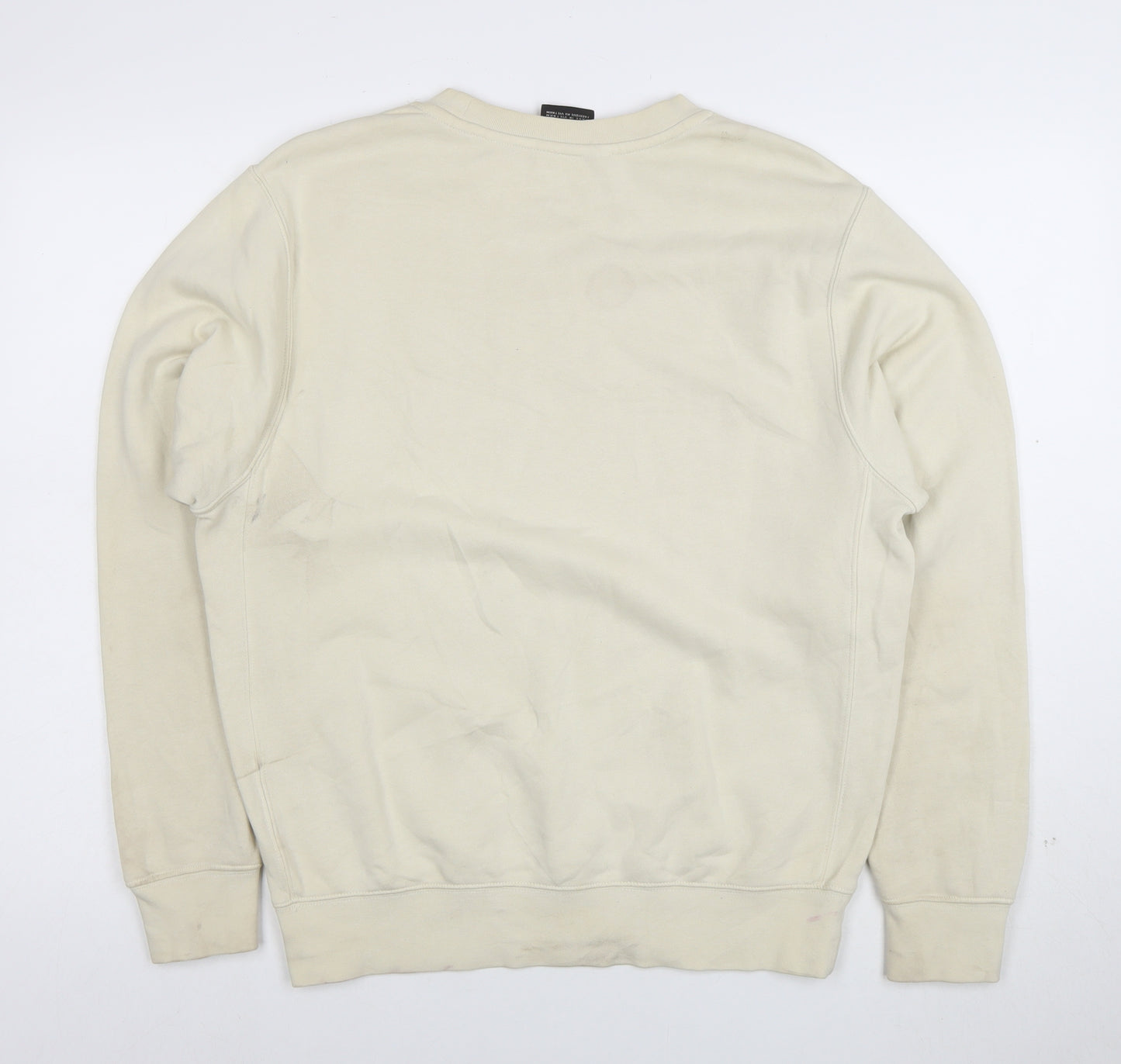 Nike Women’s Beige Small Crew Neck Pullover Sweatshirt