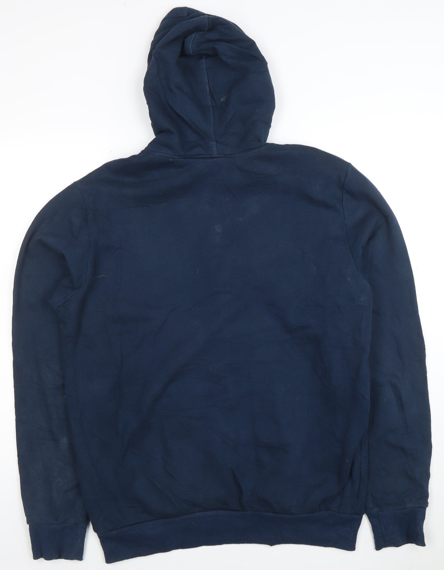 Umbro Men’s Blue Full Zip Hoodie Size L Sports Casual Sweatshirt