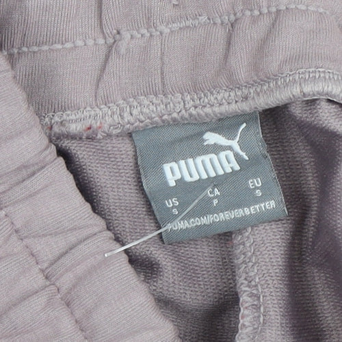 PUMA Women’s Purple Jogger Trousers Size S Lightweight Activewear