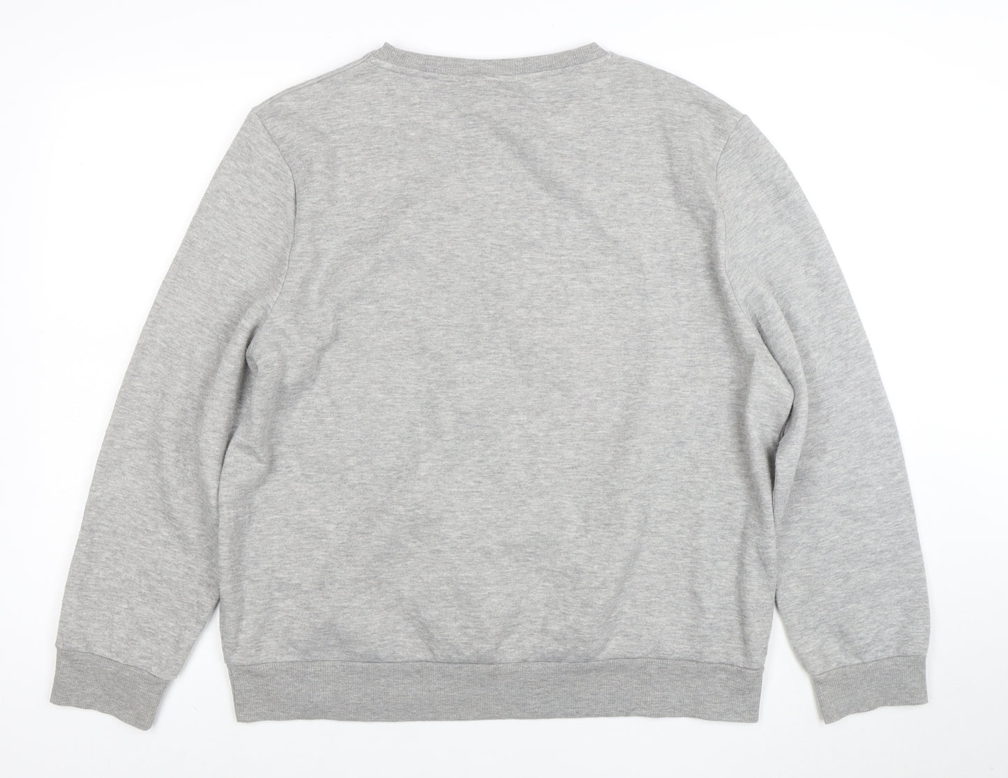 Disney Women’s Grey Beauty and the Beast Chip Sweatshirt Size 14