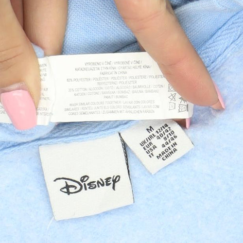 Disney Women Blue Mickey Mouse Pullover Sweatshirt M