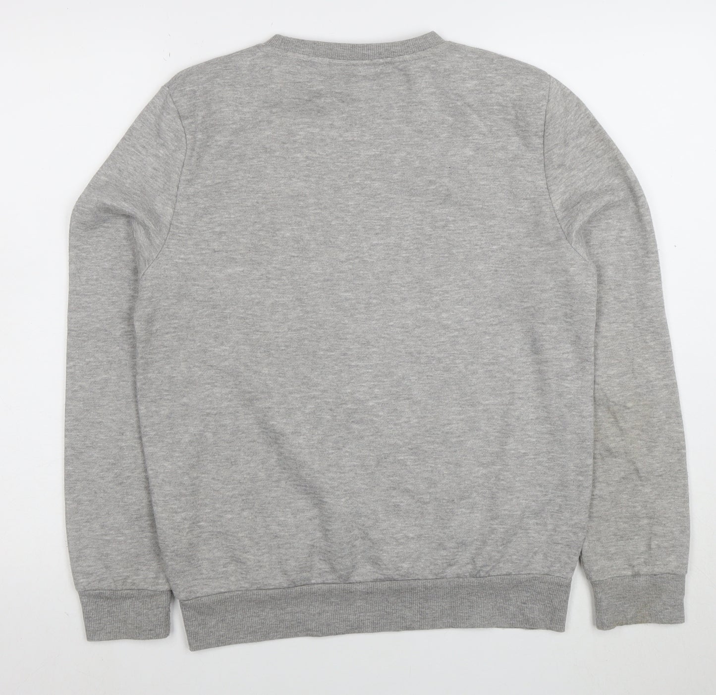 Disney Women Grey Mickey Mouse Sequin Sweatshirt Size S