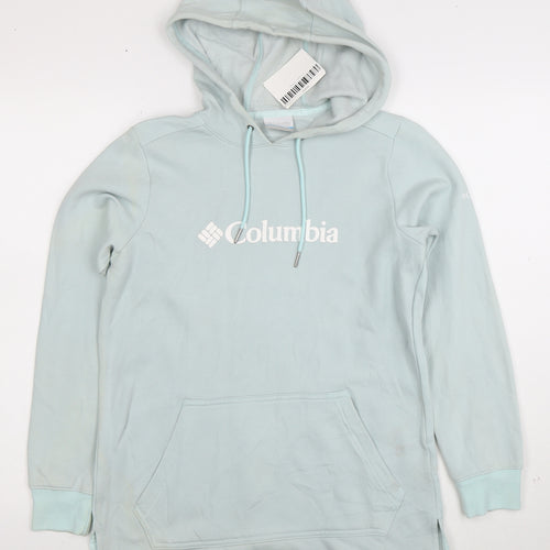Columbia Women’s Blue Pullover Hoodie Size S Cotton Blend Casual