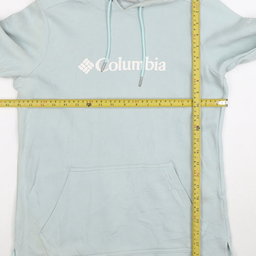 Columbia Women’s Blue Pullover Hoodie Size S Cotton Blend Casual