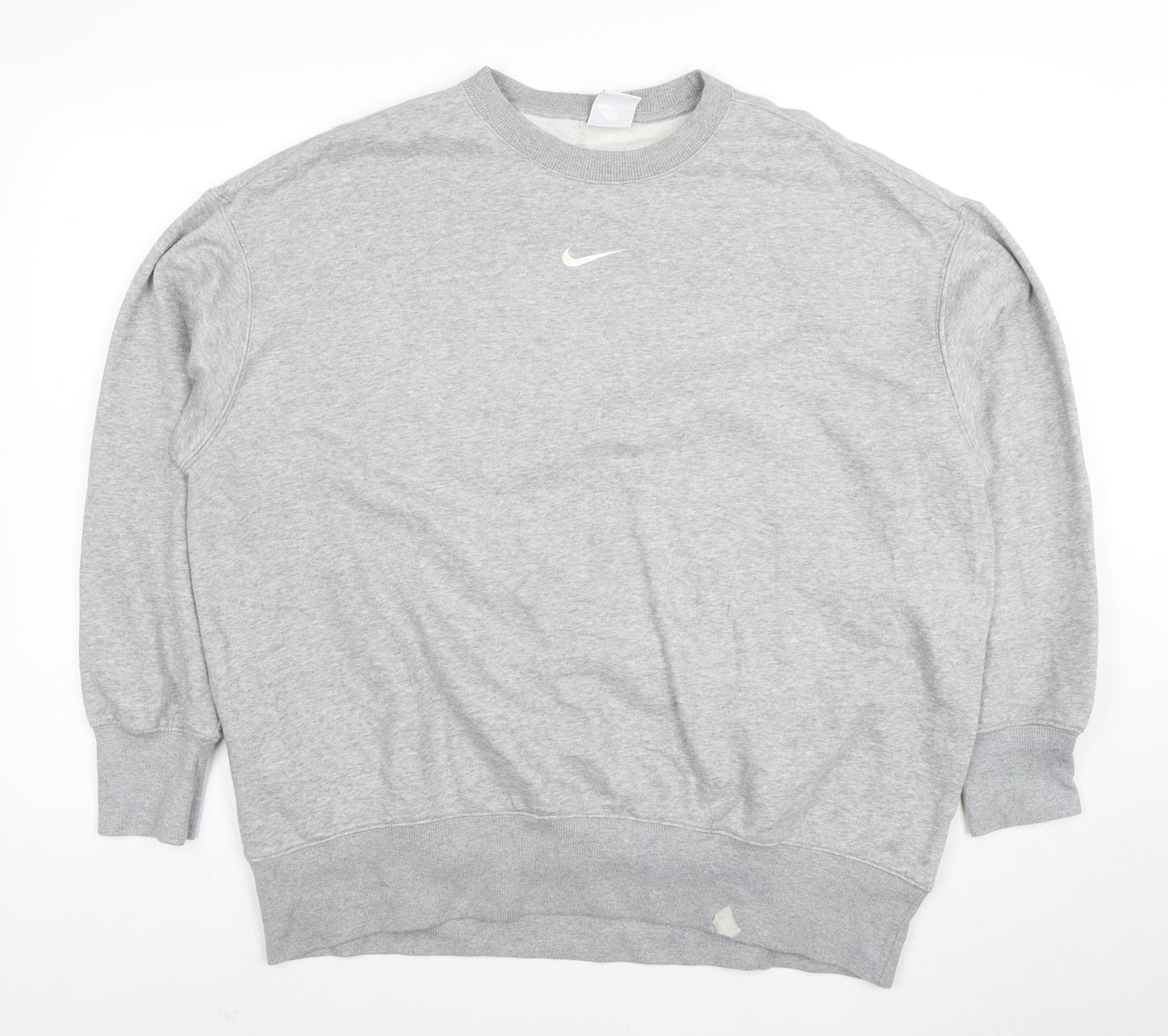 Nike Women’s Grey Crew Neck Pullover Sweatshirt Size L