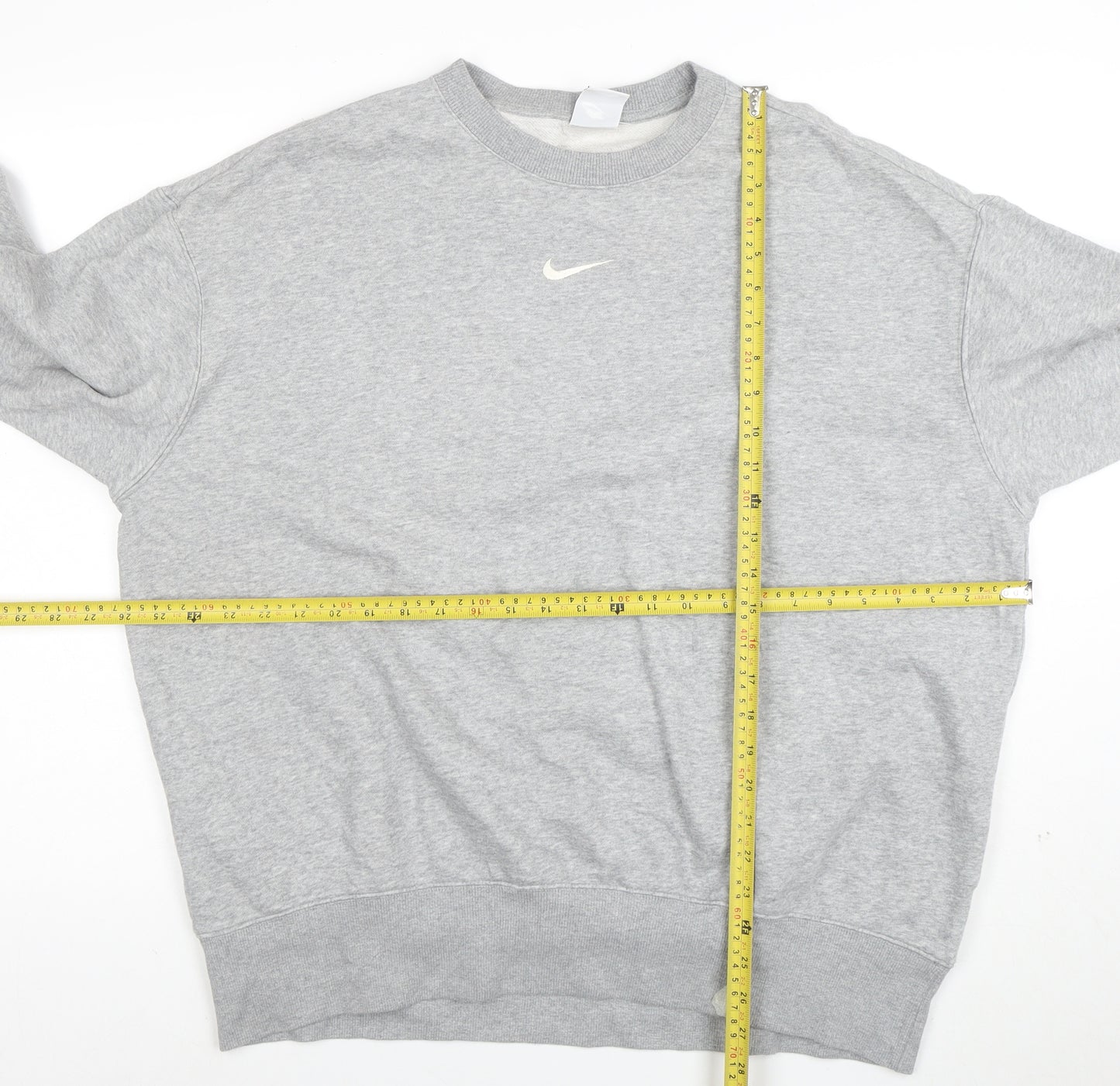 Nike Women’s Grey Crew Neck Pullover Sweatshirt Size L