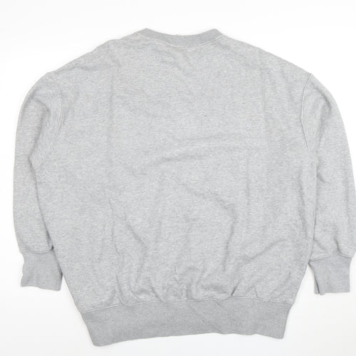 Nike Women’s Grey Crew Neck Pullover Sweatshirt Size L