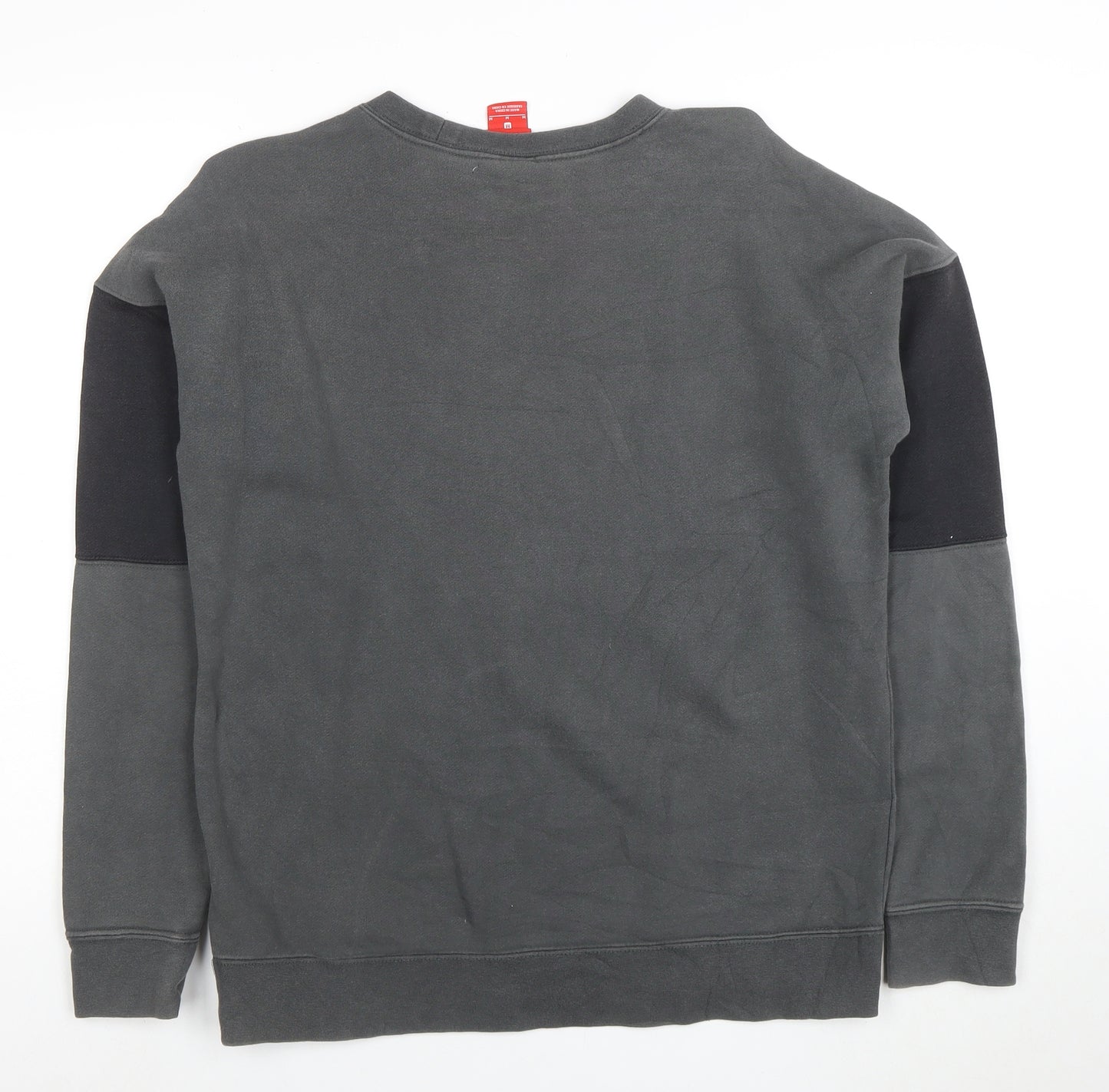 Nike Men's Grey Air Logo Crew Neck Sweatshirt Size M