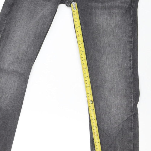 Tommy Jeans Women's Grey Skinny Denim Jeans Size 10 (27/30)