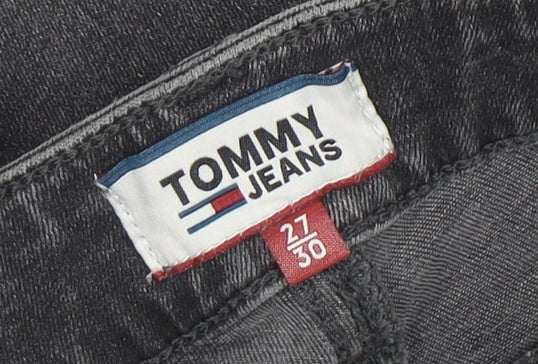 Tommy Jeans Women's Grey Skinny Denim Jeans Size 10 (27/30)