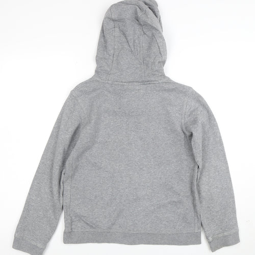 Nike Boys Grey Pullover Hoodie M 137-147cm Cotton Blend Fleece