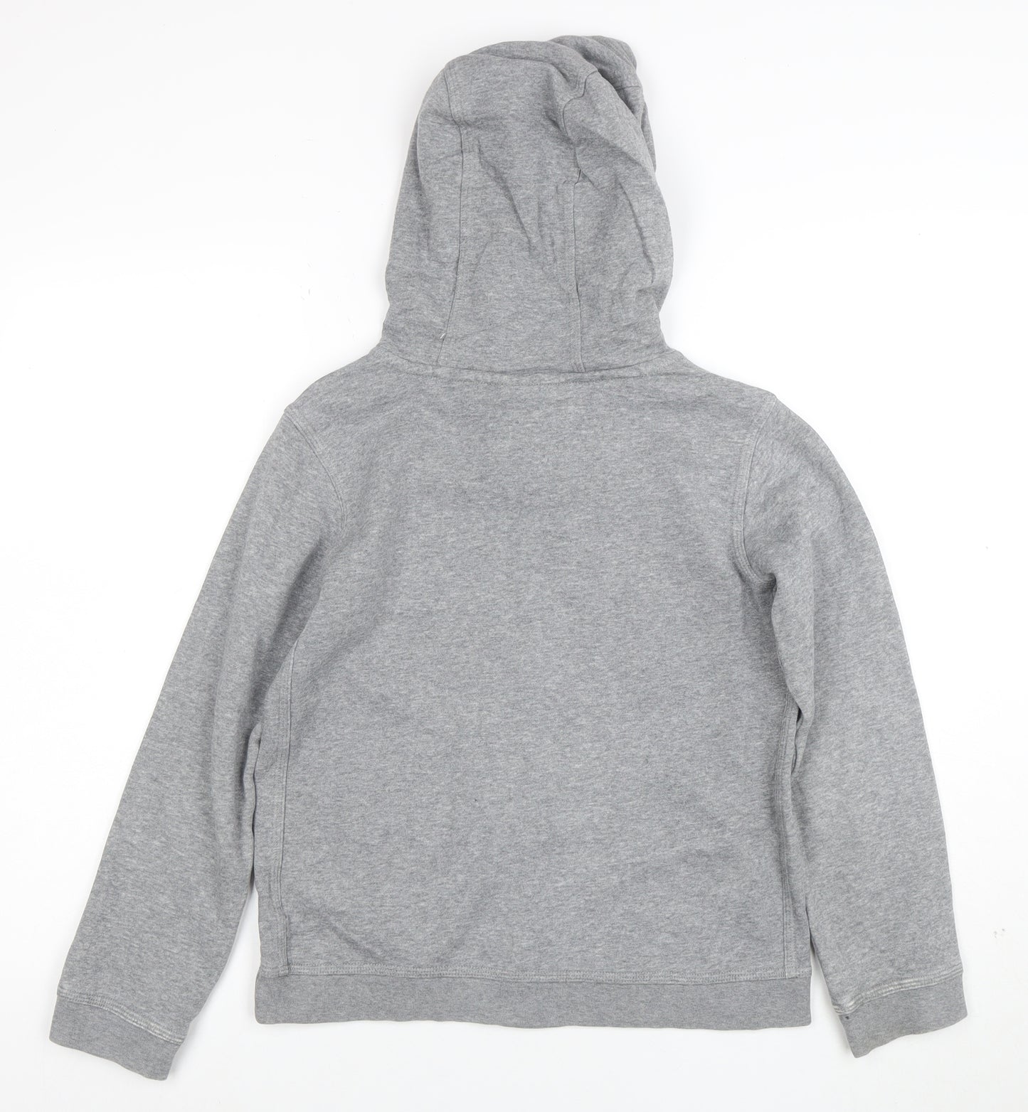 Nike Boys Grey Pullover Hoodie M 137-147cm Cotton Blend Fleece