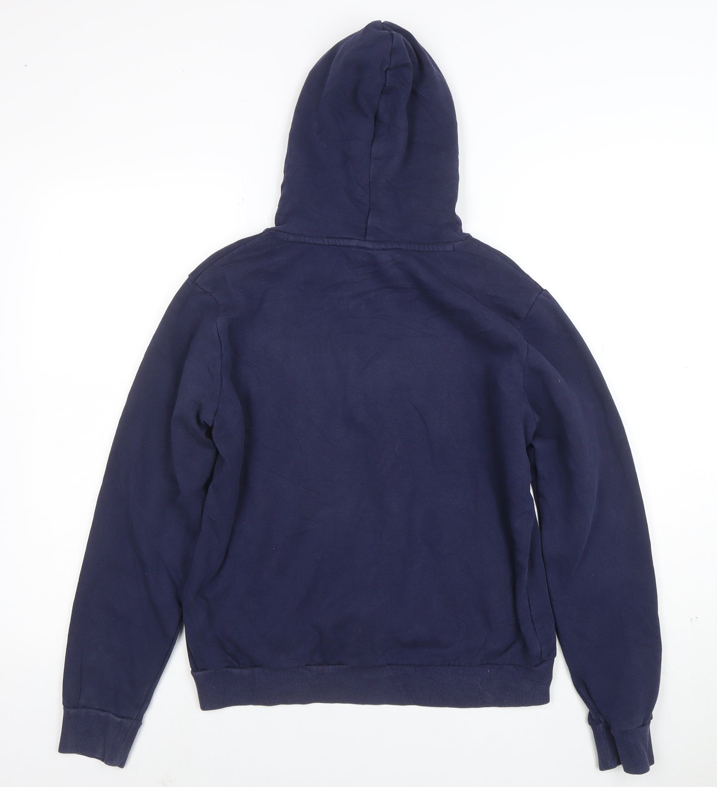 Puma Women's Navy Blue Pullover Hoodie Size M Logo Design