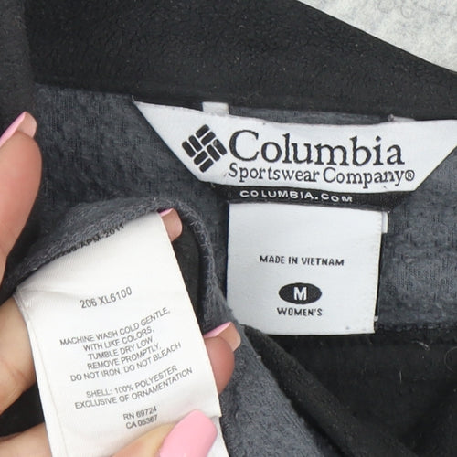 Columbia Unisex Adults Black Fleece Full Zip Outdoor Jacket M