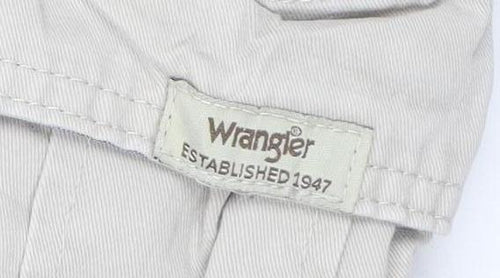 Wrangler Men's Beige Cargo Shorts Size 40 Regular Cotton
