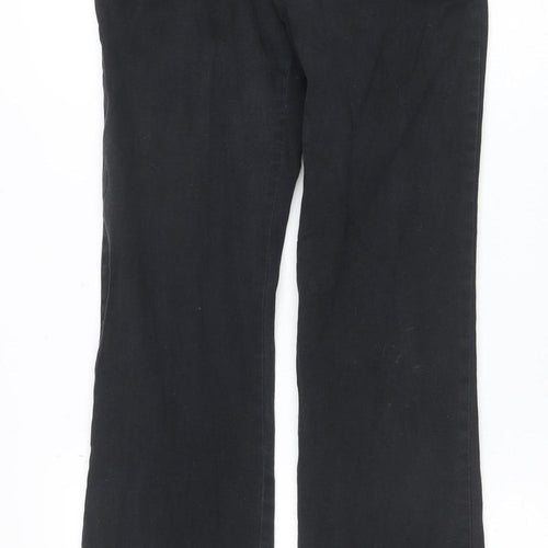Dickies Women Black Size 3 Straight Cotton Blend Jeans