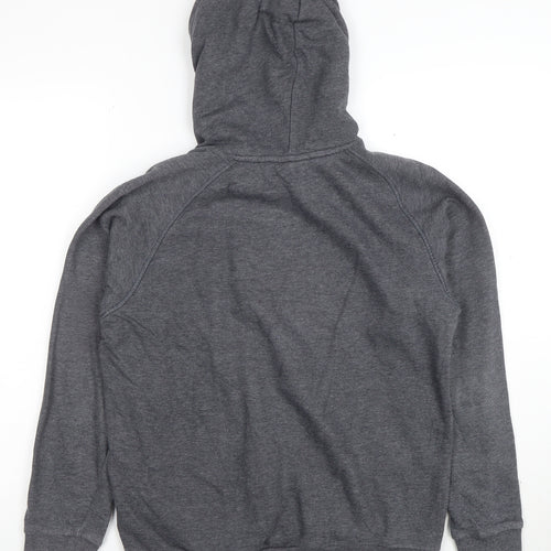 Adidas Boys Grey Pullover Hoodie 13-14 Years Performance Essentials