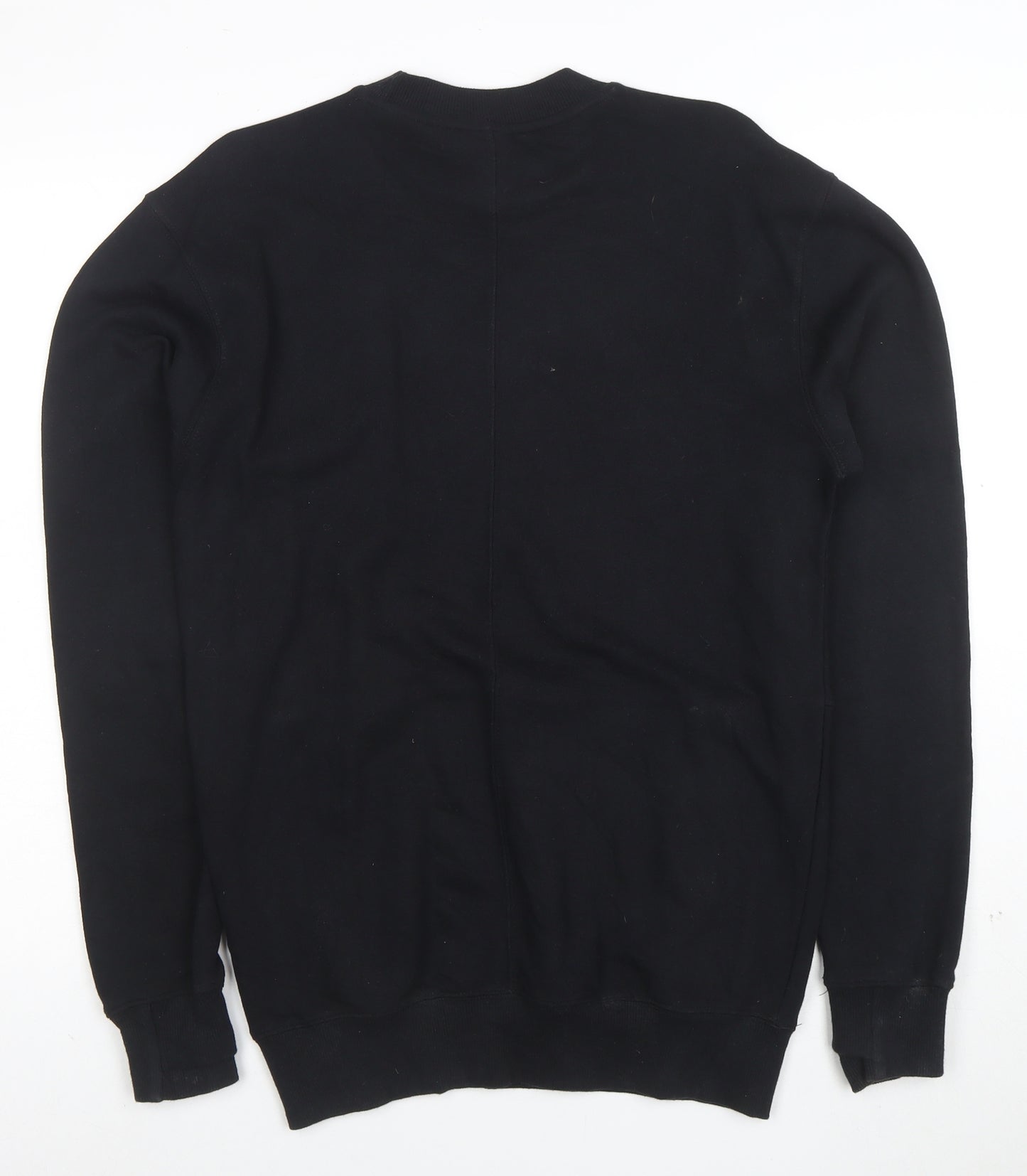 Umbro Men’s Black Small Logo Crew Neck Pullover Sweatshirt