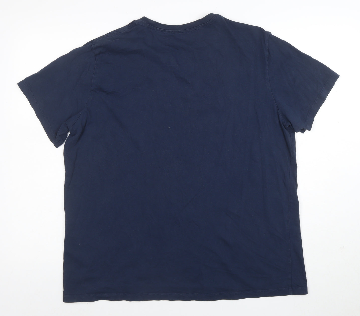 Levi's Men's Blue XL Logo Graphic Cotton T-Shirt
