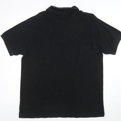 Lacoste Men’s Black Classic Fit Cotton Polo Shirt XXL
